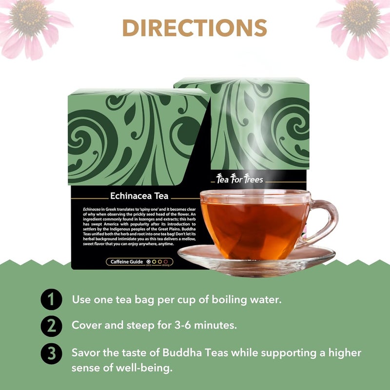 Buddha Teas Organic Echinacea Tea - Image 4